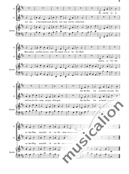 Hosta, Anna Maria: Pfleget den Samen - Solo>Sop/Alt+Sy:3