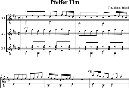 Anonymus, Unbekannt: Pfeifer Tim - Gitarre 3:0
