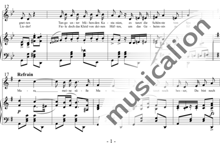 Petersburski, Jerzy: Mara - Solo>x+Piano:1