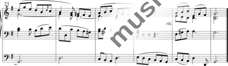 Deshayes, Henri: 1. Verset en Plain-Chant - Orgel>mPed:2