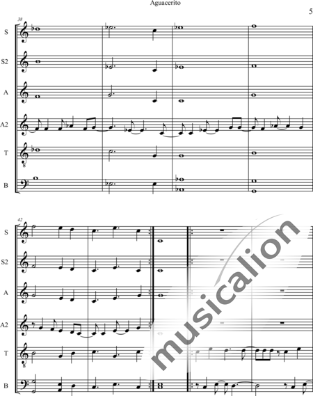 Rodriguez, Zeneida: Aguacerito - Gitarre 6:5
