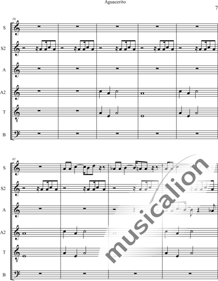 Rodriguez, Zeneida: Aguacerito - Gitarre 6:7