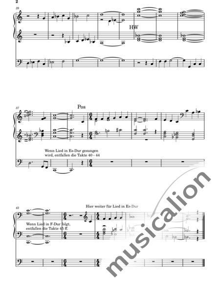 Rosenthal, Robert: Prelude for organ to "Ihr Freunde Gottes allzugleich" (GL 542) - Organ>wped:2