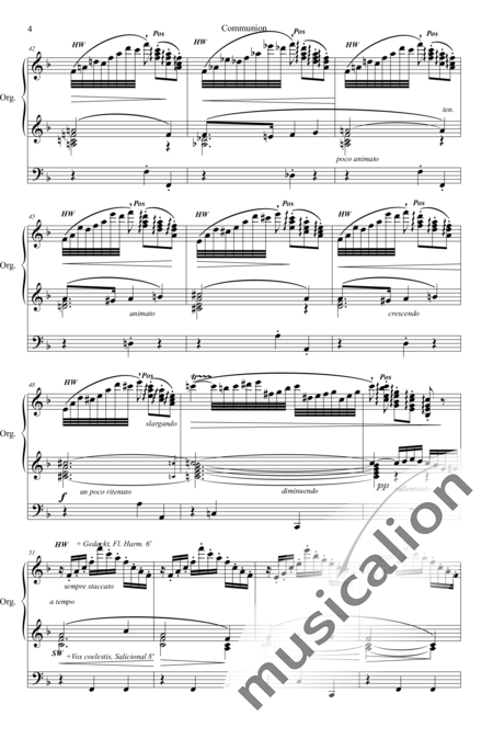 Grison, Jules : Communion  F-Dur - Orgel>mPed:4