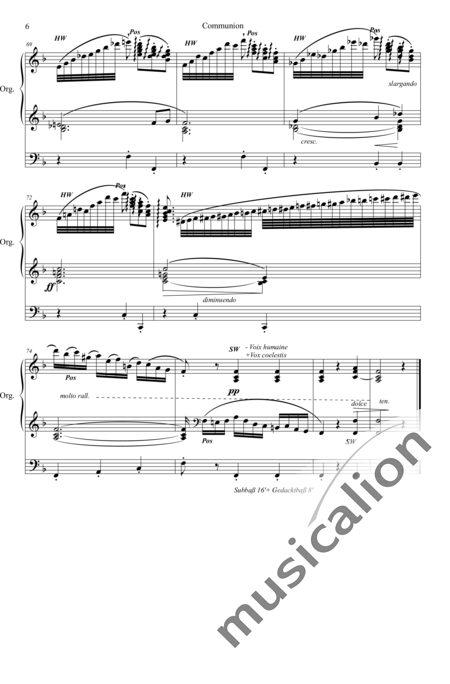 Grison, Jules : Communion  F-Dur - Orgel>mPed:6
