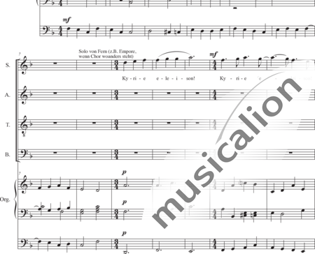 Schäfer, Martina: Weihnachtsmesse: Kyrie - Gloria - Solo>Sop/Alt/Ten/Bass+Chor>SATB+OrgmP:1