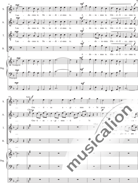 Schäfer, Martina: Weihnachtsmesse: Kyrie - Gloria - Solo>Sop/Alt/Ten/Bass+Chor>SATB+OrgmP:7