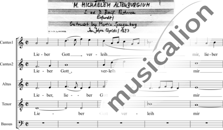 Altenburg, Michael: Symbolum - Choir>SSATB:1
