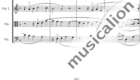 Knapicius, Joseph: Evocations - Violine 2+[Vla+Vc]:1