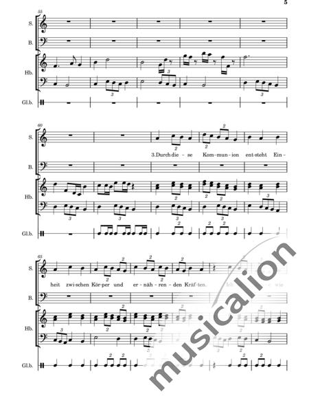 Hosta, Anna Maria: Mutter Erde und ich sind eins - Solo>Sop/Bass+[Fg+Fl]+GS:5