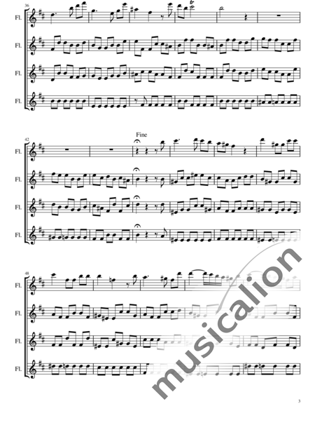 Vivaldi, Antonio: Vedrò con mio diletto - Flöte C 4:3