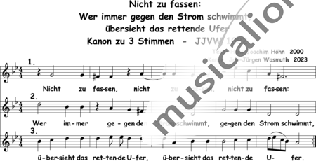 Wasmuth, Jan-Jürgen: HJHöhn Saying Collection - Unbelievable - JJWV 1982 - Choir>XXX:0