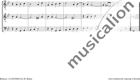 Monteverdi, Claudio: Canzonette Nr. 5 - Posaune 3:1