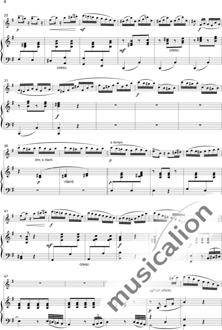 Popp, Wilhelm: Scherzo Capriccio.� Brillantes Salonstück - Flute C+Piano:2