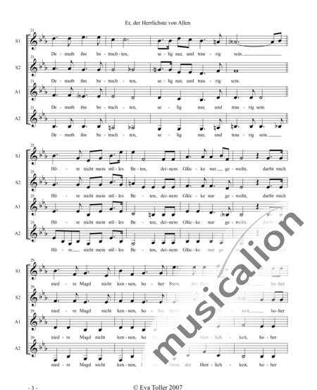 Schumann, Robert: Er, der Herrlichste von Allen - Chor>SSAA:3