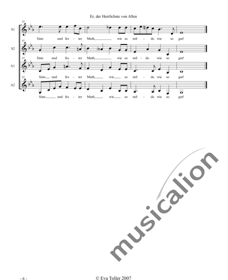 Schumann, Robert: Er, der Herrlichste von Allen - Chor>SSAA:6