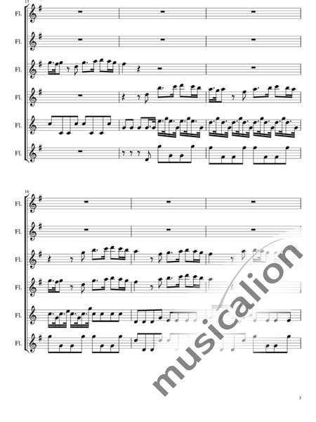 Händel, Georg Friedrich: As steals the morn upon the night - Flöte 6:3