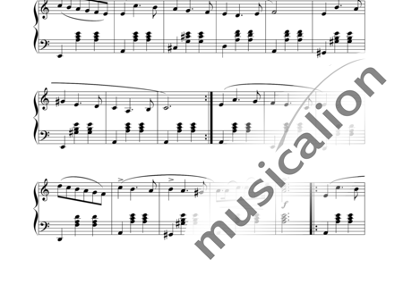 Burgos Muñoz, Roberto: Vals en La m - Piano:1