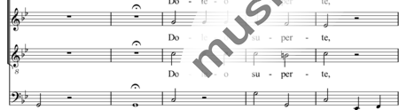 Soler, Antonio: Doleo super te - Chor>SSAT+Violoncello:1