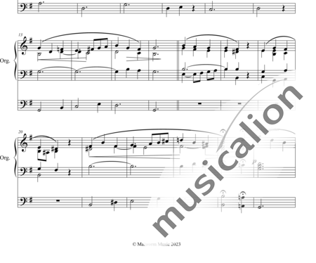 Simper, Caleb: Opening Voluntary G-Dur - Orgel:1