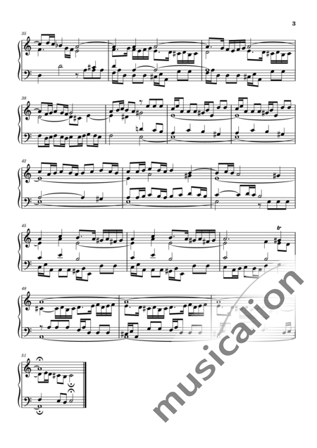 Seeger, Josef : Fuga in a-moll - Orgel:3