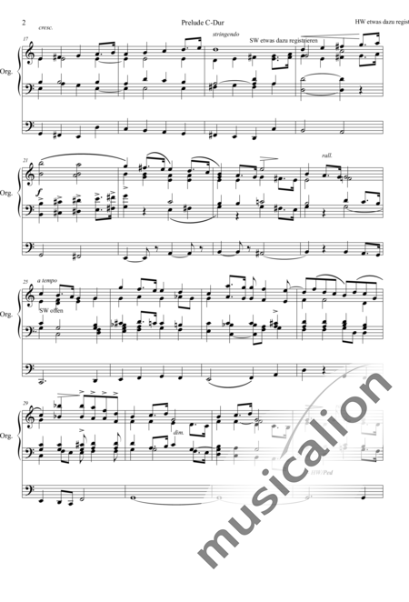 Garrett, George M.: Prelude C-Dur - Orgel>mPed:2