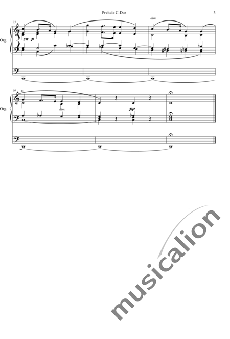 Garrett, George M.: Prelude C-Dur - Orgel>mPed:3