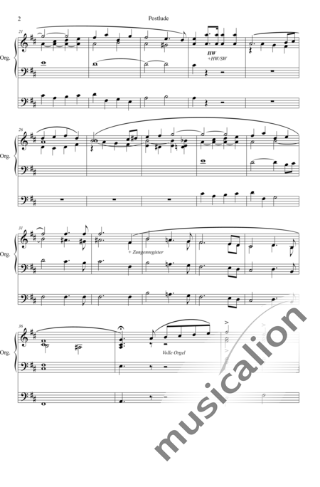 Simper, Caleb: Postlude D-major - Organ>wped:2