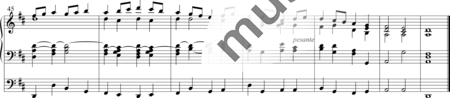 Baumer, Henry: Concluding Voluntary in D-Dur - Orgel>mPed:3