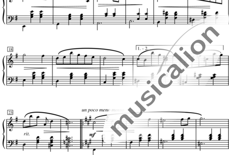 Weinert, Dieter: Valse - Klavier:1