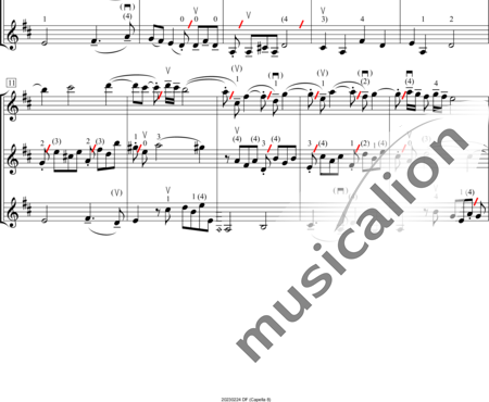 Corelli, Arcangelo: Triosonate - Allegro - Adagio - Violine 3:1