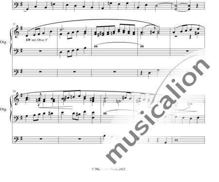 Simper, Caleb: Soft Voluntary G-Dur - Orgel>mPed:1