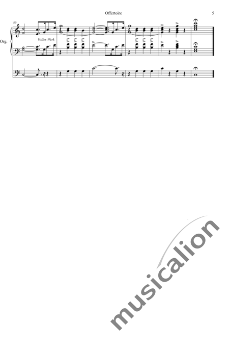 Simper, Caleb: Offertoire C-Dur - Orgel>mPed:5