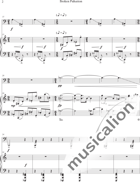 Lo, Yi-Ning: ​Broken Pulsation - Klavier+Tuba:2