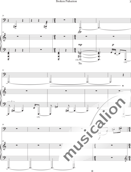 Lo, Yi-Ning: ​Broken Pulsation - Klavier+Tuba:3