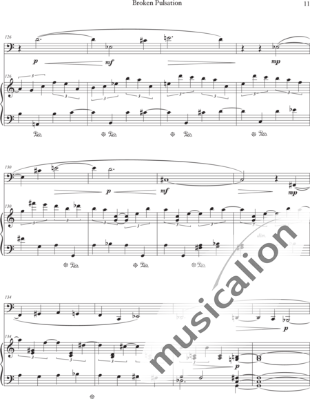 Lo, Yi-Ning: ​Broken Pulsation - Klavier+Tuba:11