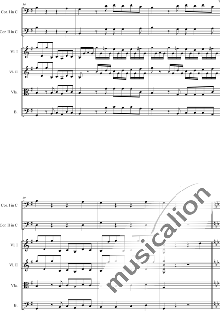 d'Agnesi, Maria Teresa: Ouverteur - Violín 2+Cr2+[Vla+Cb]:7