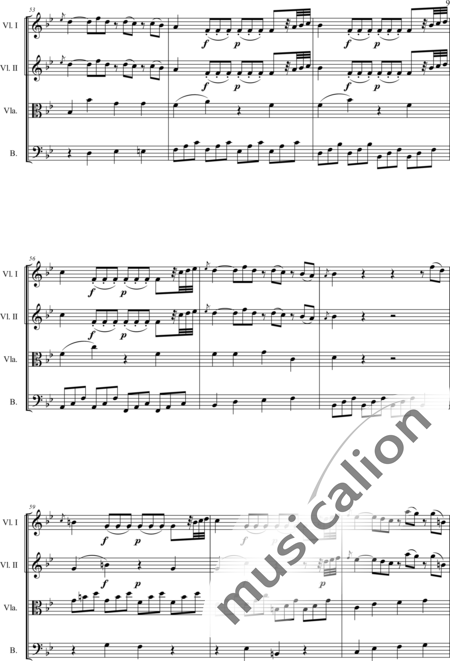 d'Agnesi, Maria Teresa: Ouverteur - Violín 2+Cr2+[Vla+Cb]:9