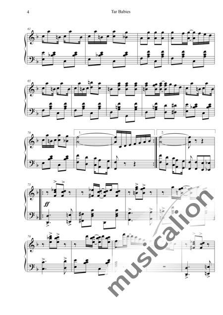 Johnson, Charles Leslie: Tar Babies - Piano:4