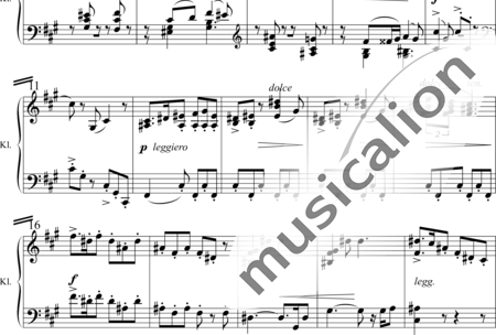 MacDowell, Edward (Alexander): Im Herbst - Klavier:1