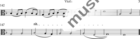 Drewes, Michael: Putrefactus ero in aeternam - Chor>SATB+Violine 2+[Vla+Vc+Kb]:42