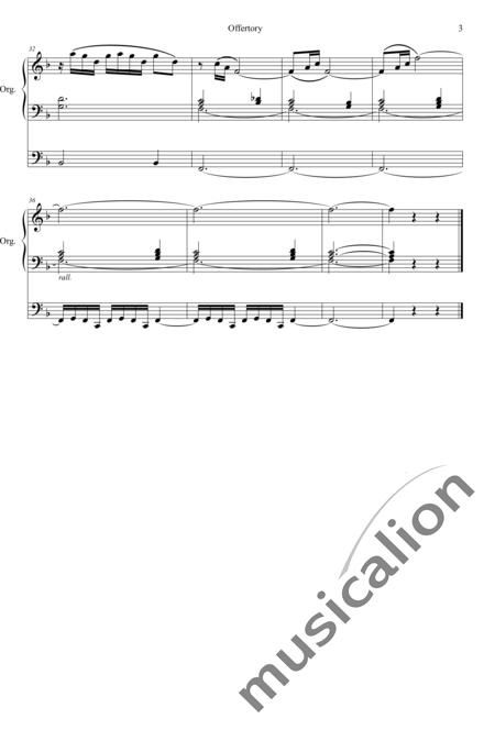 Lemaigre, Edmond: Offertory F-Dur - Orgel>mPed:3
