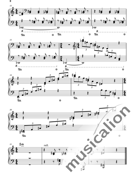Rosenthal, Robert: Bunga Manga Suite, 5th Movement: How Bunga Manga Defeated the Giant - Keyboard:2
