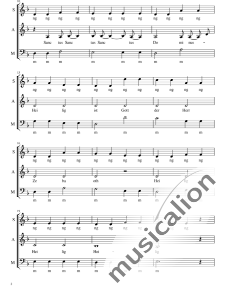 Göttig, Norbert: Missa solemnis-Missa solemnis Credo - Coro>SAB:2