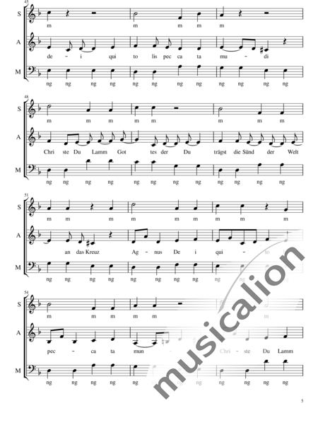 Göttig, Norbert: Missa solemnis-Missa solemnis Credo - Coro>SAB:5