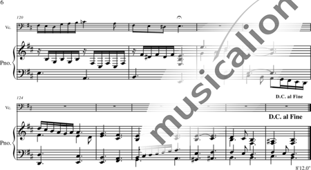 Drewes, Michael: Rondino für Violoncello - Violoncello+Piano:6