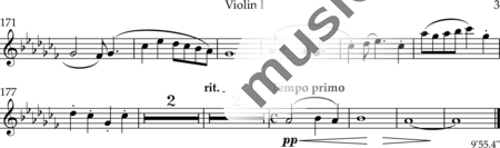 Drewes, Michael: קול צועק במדבר (Una voz clama en el desierto) - Violín 2+[Ob2+Clar2+Fg2]+[Cr2+Trp2]+[Fl2]+[Vla+Vc+Cb]+Tp:30