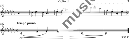 Drewes, Michael: קול צועק במדבר (Una voz clama en el desierto) - Violín 2+[Ob2+Clar2+Fg2]+[Cr2+Trp2]+[Fl2]+[Vla+Vc+Cb]+Tp:33