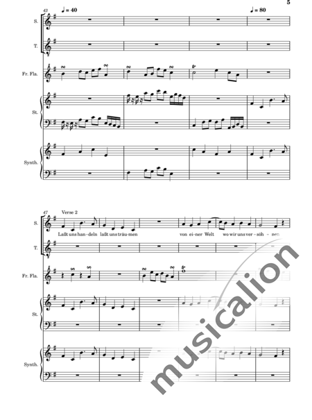 Hosta, Anna Maria: Universelle Liebe ist der Schlüssel - Solo>Sop/Ten+Hf+|aI+Sy:5