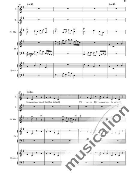 Hosta, Anna Maria: Universelle Liebe ist der Schlüssel - Solo>Sop/Ten+Hf+|aI+Sy:9